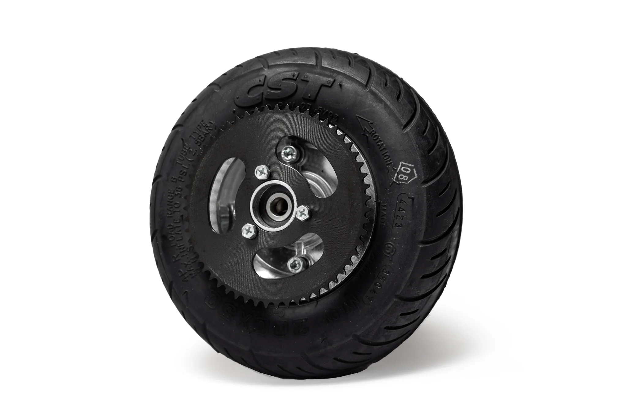 Crazy Cart Front Wheel Complete (standard size cart) - Image 4